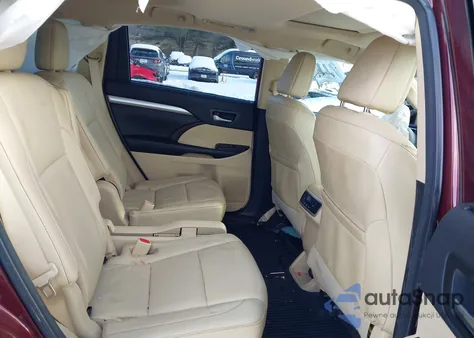 2018 Toyota Highlander Xle from USA, damaged, VIN 5TDJZRFH9JS834035